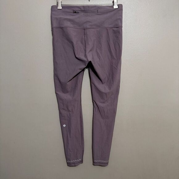 Lululemon Zoned In Tight *27" Frosted Mulberry size 12 - Picture 3 of 9